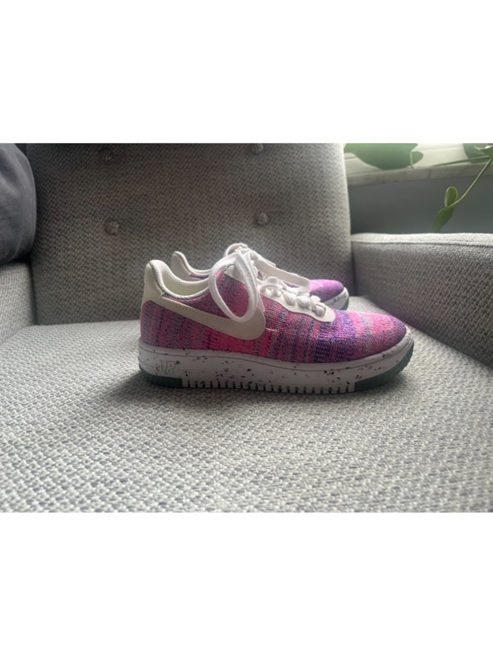 Nike Air Force 1 Crater Flyknit Fuschia Glow